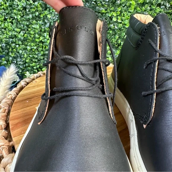 New no box NISOLO CORTEZ MID TOP SNEAKERS MEN'S SHOES COLOR BLACK